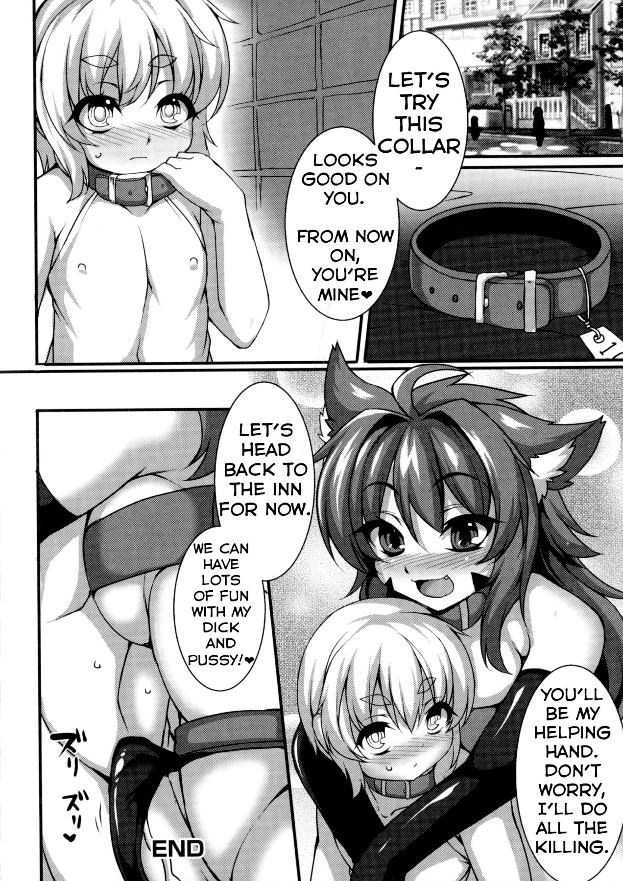 Hentai Manga Comic-Servant of a Futa Cat-Read-16